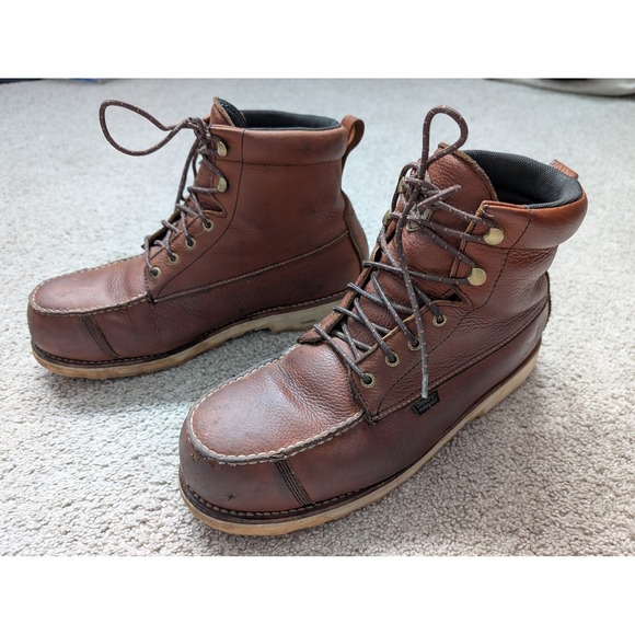 Irish Setter Other - Irish Setter 83620 Ashby Work Boots Mens 13 Leather Brown Steel Toe Waterproof